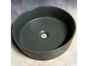 Veiling - Casajoy Keramische Waskom Rond 36cm, Huis en Inrichting, Badkamer | Badkamermeubels, Nieuw