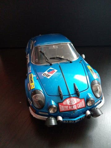 Kyosho 1:18 - Model sportwagen - Alpine A110 Rallye, Nieuw