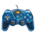 PS2 Controller Wired Transparant Blauw Logic3, Games en Spelcomputers, Spelcomputers | Sony PlayStation 2, Ophalen of Verzenden