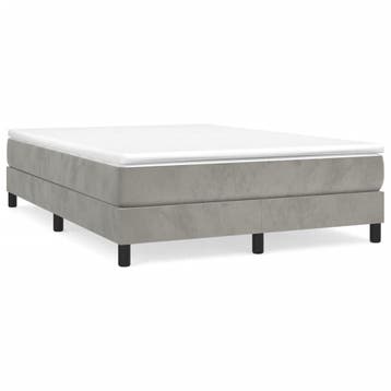 Luxe Bedframe 140x190 Lichtgrijs | Retour Deal | Nu 34% k..., Verzenden