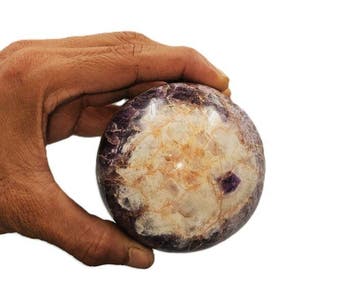 KAM’R GEM | Grote Blauwe Amethist Reiki-energie Kristalbol -