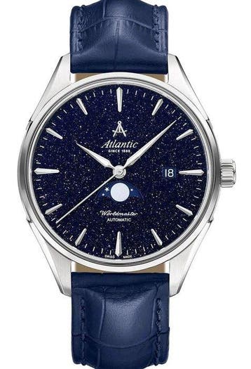 Atlantic - NIGHTSKY - Moonphase - Swiss Automatic -, Bijoux, Sacs & Beauté
