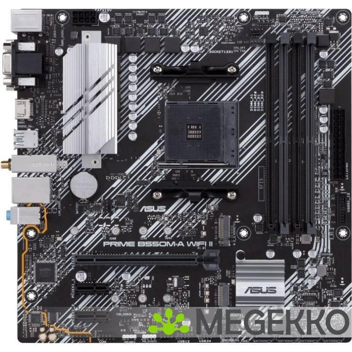 ASUS PRIME B550M-A WIFI II, Computers en Software, Overige Computers en Software, Nieuw, Verzenden