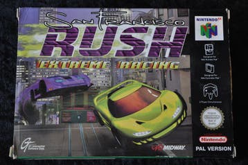 San Francisco Rush Extreme Racing Nintendo 64 N64 Boxed PAL, Verzenden, Nieuw
