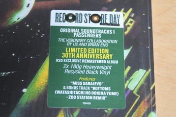 U2 - Passengers – Original Soundtracks 1 / 30th Anniversary
