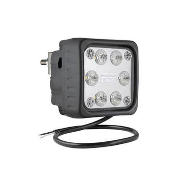 LED Werklamp Verstraler 2500LM + Kabel + Achtermontage, Ophalen of Verzenden