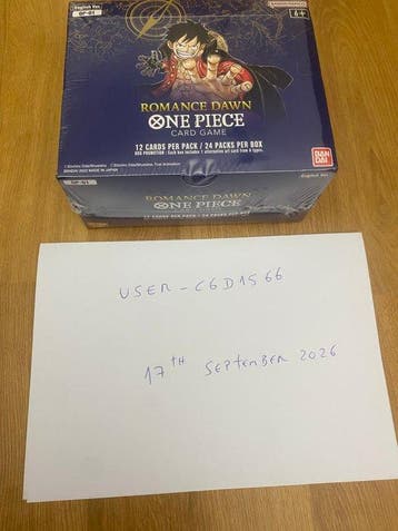 Bandai - 1 Booster box - One Piece - One Piece Card Game –