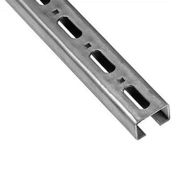 Montagerail/ophangrail W1 - 30 x 15mm - staal - L=1000 mm, Doe-het-zelf en Bouw, Verzenden, Nieuw