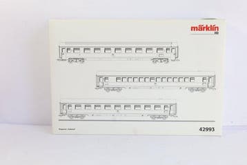Märklin H0 - 42993 - Modeltrein personenwagonset (1) - Set, Nieuw