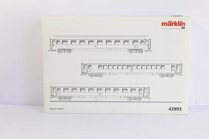 Märklin H0 - 42993 - Modeltrein personenwagonset (1) - Set, Hobby en Vrije tijd, Modeltreinen | H0
