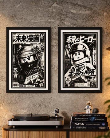 Æ (XX-XXI) - BUNDLE!! – LEGO Ninjago & Space – Set of 2
