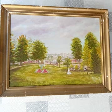 Richard Michel (XX) - Parc, Antiquités & Art