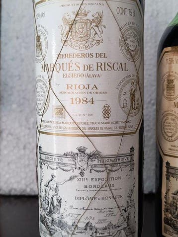 1969, 1984, 1985, 1986 Marques de Riscal - Rioja Crianza - 4, Verzamelen, Nieuw