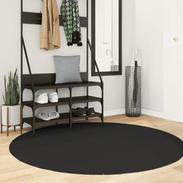 vidaXL Vloerkleed HUARTE laagpolig zacht wasbaar Ø 160 cm, Verzenden, Nieuw