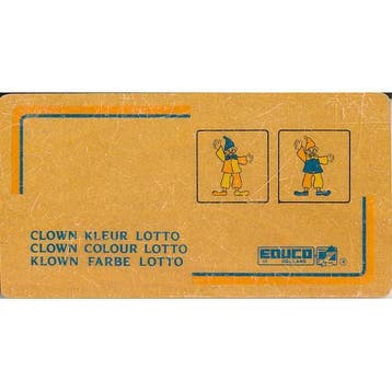 Educo Clown kleur lotto, Verzenden