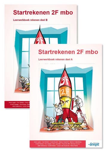 2F mbo / Startrekenen / Leerwerkboeken A + B 9789491699931, Verzenden, Jasper van Abswoude