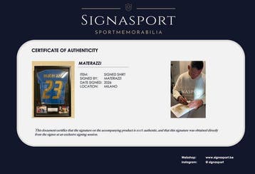 Italy - Voetbal Europees kampioenschap - Materazzi -, Nieuw