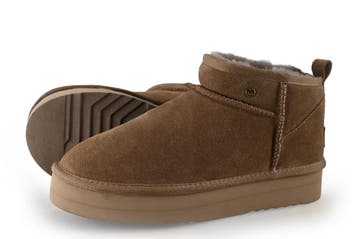 Warmbat Laarzen in maat 41 Bruin, Vêtements | Femmes, Verzenden, Hoge laarzen