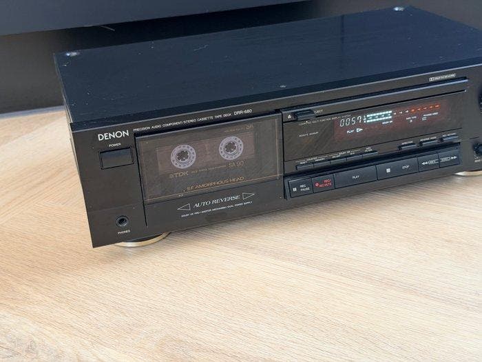 Denon - DRR-680 Audiocassette deck, TV, Hi-fi & Vidéo, Radios