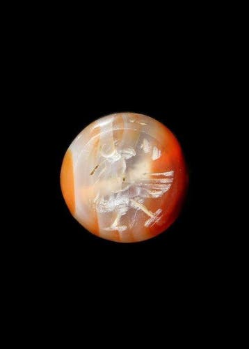Sasanian Kornalijn Intaglio - 1.2 cm (Zonder minimumprijs)