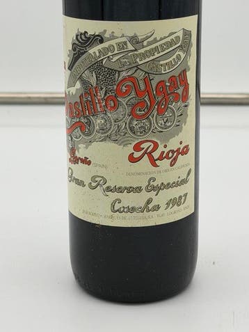 1987 Marqués de Murrieta, Castillo Ygay - Rioja Gran Reserva