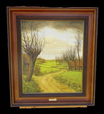 Emiel De Cooman (1922-2021) - Landschap in de Vlaamse