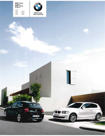2008 BMW 1 SERIE BROCHURE NEDERLANDS, Ophalen of Verzenden, Nieuw