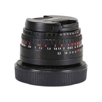 Pentaflex-Color 2.8/50 + Canon EF adapter met garantie, Ophalen of Verzenden