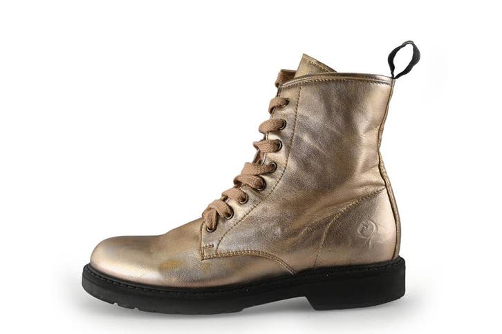 NeroGiardini Veterboots in maat 38 Goud, Kleding | Dames, Schoenen, Overige kleuren, Gedragen, Overige typen, Verzenden