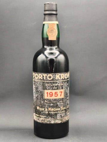 1958 Porto Krohn Vintage & 1957 Krohns Colheita - Vintage, Nieuw