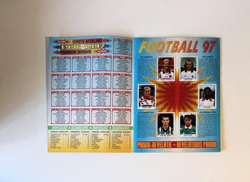 1996/97 Panini Football 97 (Compleet album) Édition, Verzamelen, Nieuw