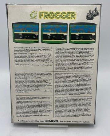 Atari - Atari - 2600 VCS - Parker Bros. - Frogger - Jeu