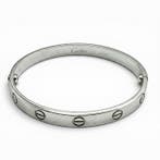 Cartier - Bracelet - collezione Love - 18 carats Or blanc, Handtassen en Accessoires