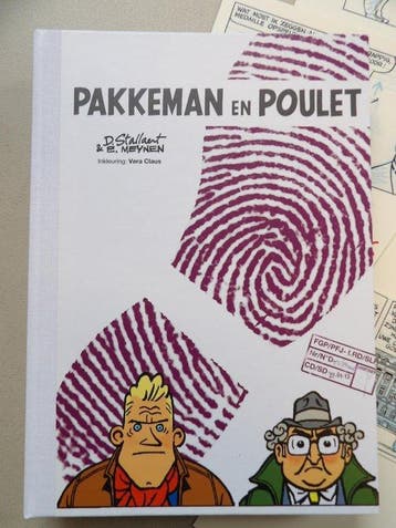 Pakkeman en Poulet - Luxe hc + origineel getekende stroken, Nieuw