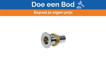 Bieden: Osculati 17.424.01 Brass Hose Pillar Coupling 1/2in, Ophalen of Verzenden, Nieuw