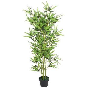vidaXL Kunstplant met pot bamboe 120 cm groen, Huis en Inrichting, Verzenden, Nieuw