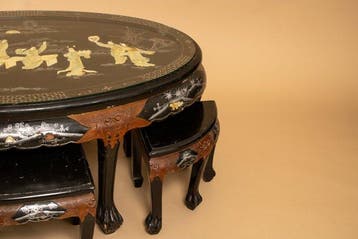 Beijing Gold Inlaid Lacquer - Middentafel - JINLONG