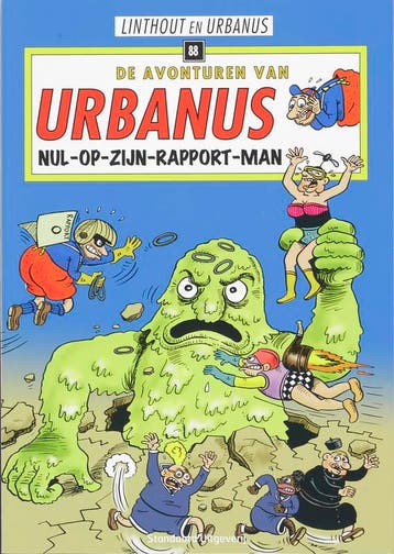 Nul-op-zijn-rapport-man / De avonturen van Urbanus / 88, Verzenden, Gelezen, Urbanus