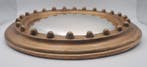 Miroir - Bois - Miroir sorcière hublot, Antiquités & Art