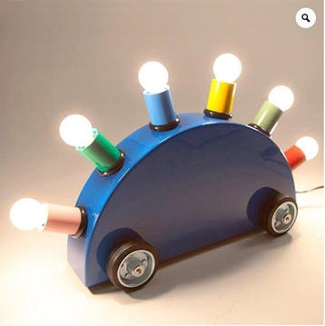 Memphis Milano - Martine Bedin - Lamp - Super - Hout, Metaal