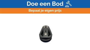 Bieden: Rutgerson Single Block 50mm Yacht Hardware -SB50, Watersport en Boten, Ophalen of Verzenden, Nieuw