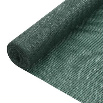 vidaXL Privacynet 75 g/m² 1,8x25 m HDPE groen, Tuin en Terras, Verzenden, Nieuw