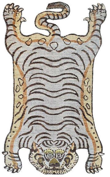Designer Tapijt - Nieuw - Tiger - Vloerkleed - 192 cm - 114
