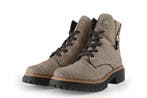 Rieker Veterboots in maat 39 Beige, Kleding | Dames, Schoenen, Verzenden, Beige, Overige typen, Zo goed als nieuw