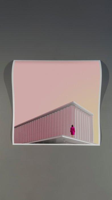 Téber - Blinds Closed · No Reserve, Antiek en Kunst, Kunst | Designobjecten