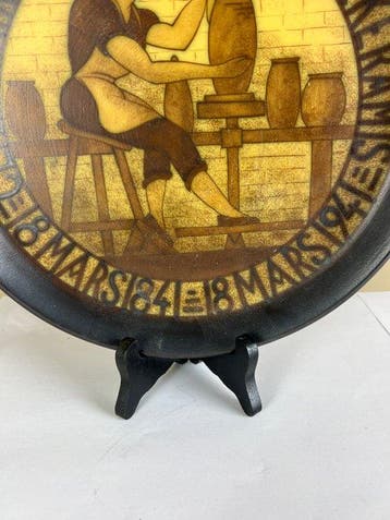 Keramis Boch - Charles Catteau - Bord - Assiette du