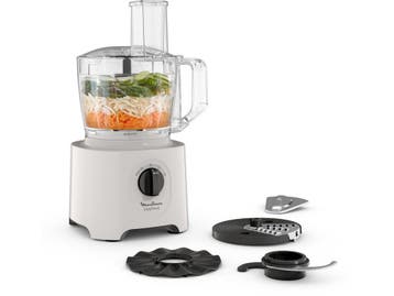Moulinex FP242B10 - Keukenmachine - 800W 15 functies - Wit, Verzenden, Nieuw