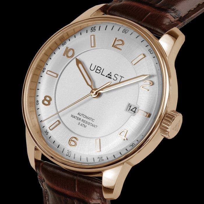 Ublast - Elegant - REF.UBEL40GWH - Heren - 2026, Handtassen en Accessoires, Horloges | Heren