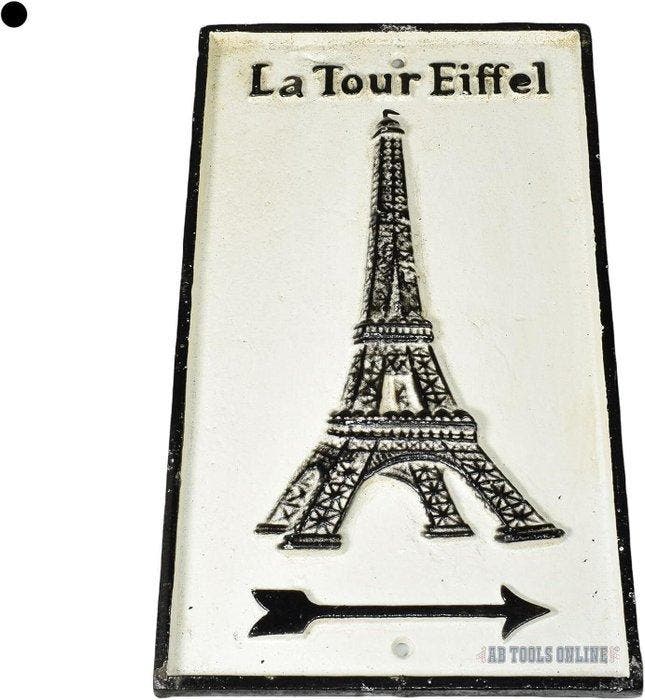 Enseigne publicitaire - La Tour Eiffel - Fonte, Antiek en Kunst, Curiosa en Brocante