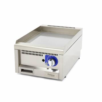 Horeca Grillplaat Glad Enkel Gas | 50–300°C | RVS | RVS, Zakelijke goederen, Verzenden, Nieuw in verpakking